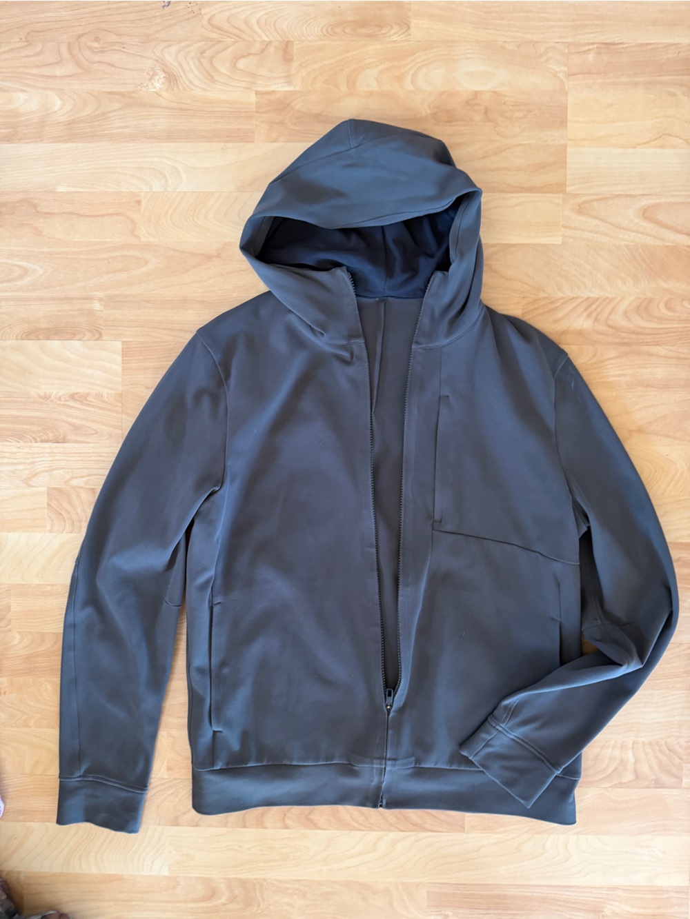 lululemon athletica Men's/Women's Hooded Zip Jacket in Charcoal